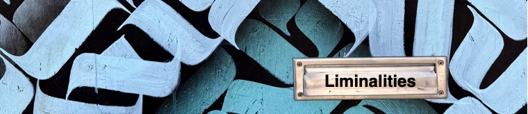 Liminalities name over a mosaic of faces